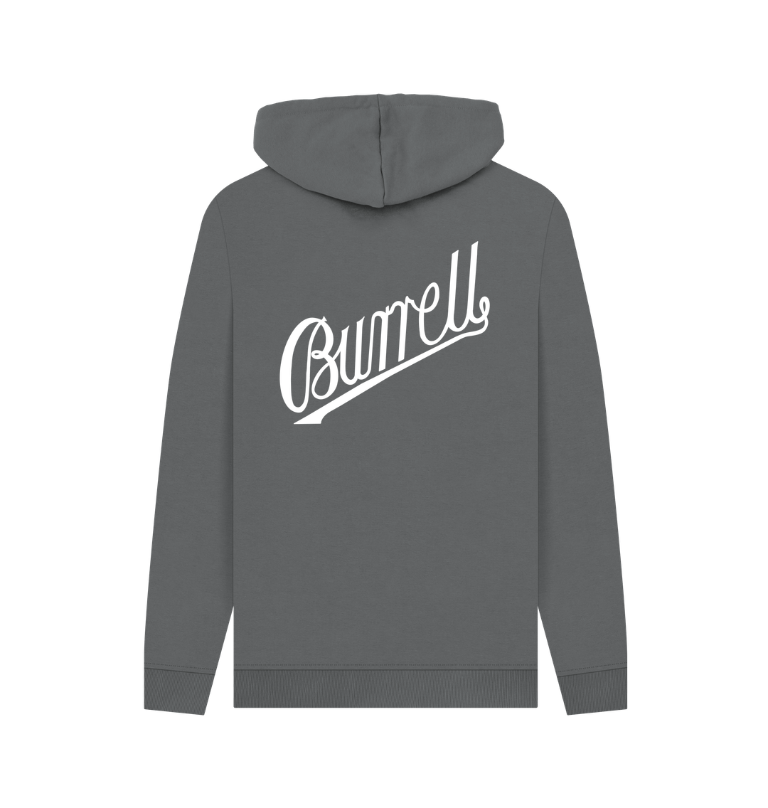 Burrell Script Hoodie - Front and Rear