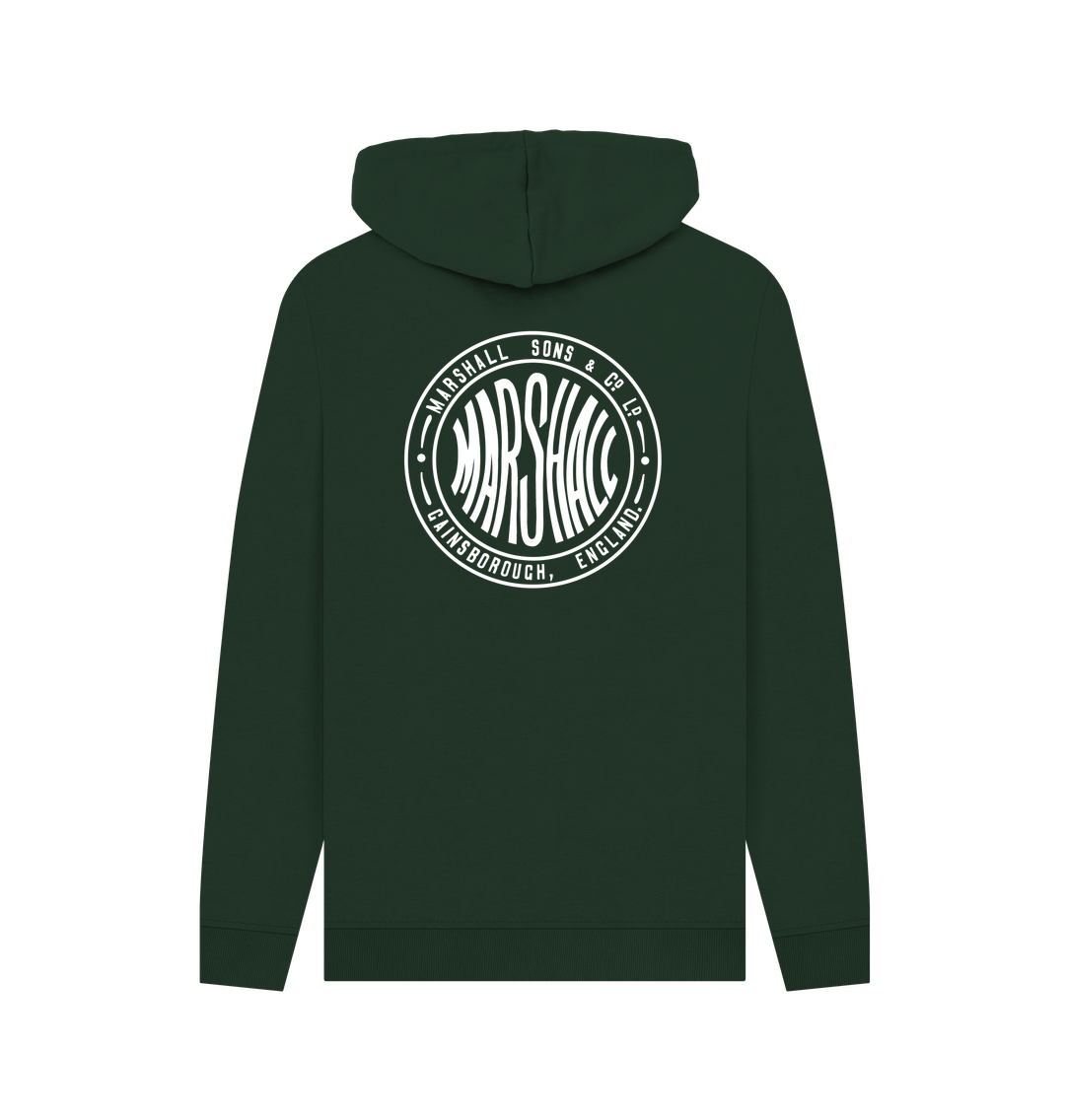 Marshall Round Hoodie - Front and Rear