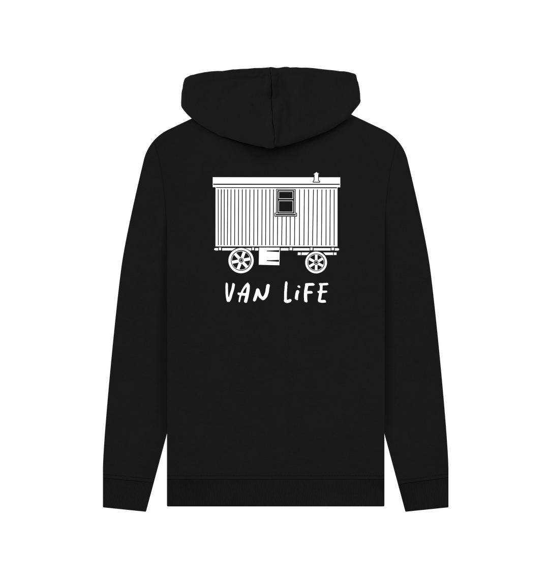 Living Van Life Hoodie - Front and Rear