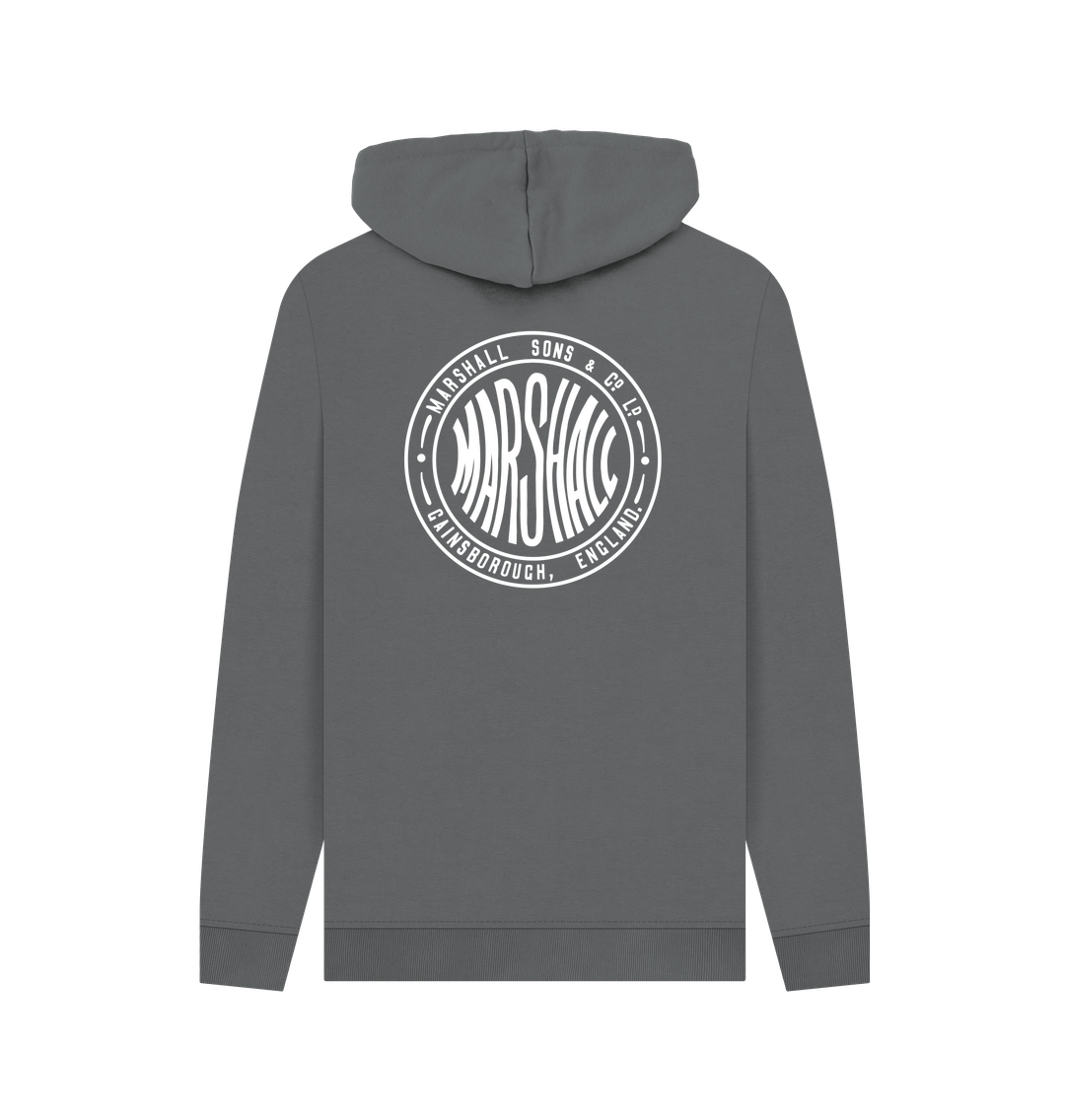 Marshall Round Hoodie - Front and Rear