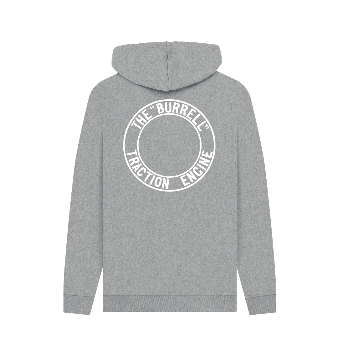 Burrell "Traction Engine" Ring Hoodie - Front and Rear