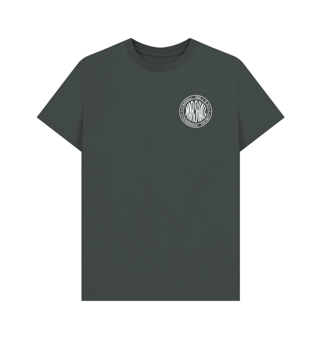 Dark Grey Marshall  round - Front and Back