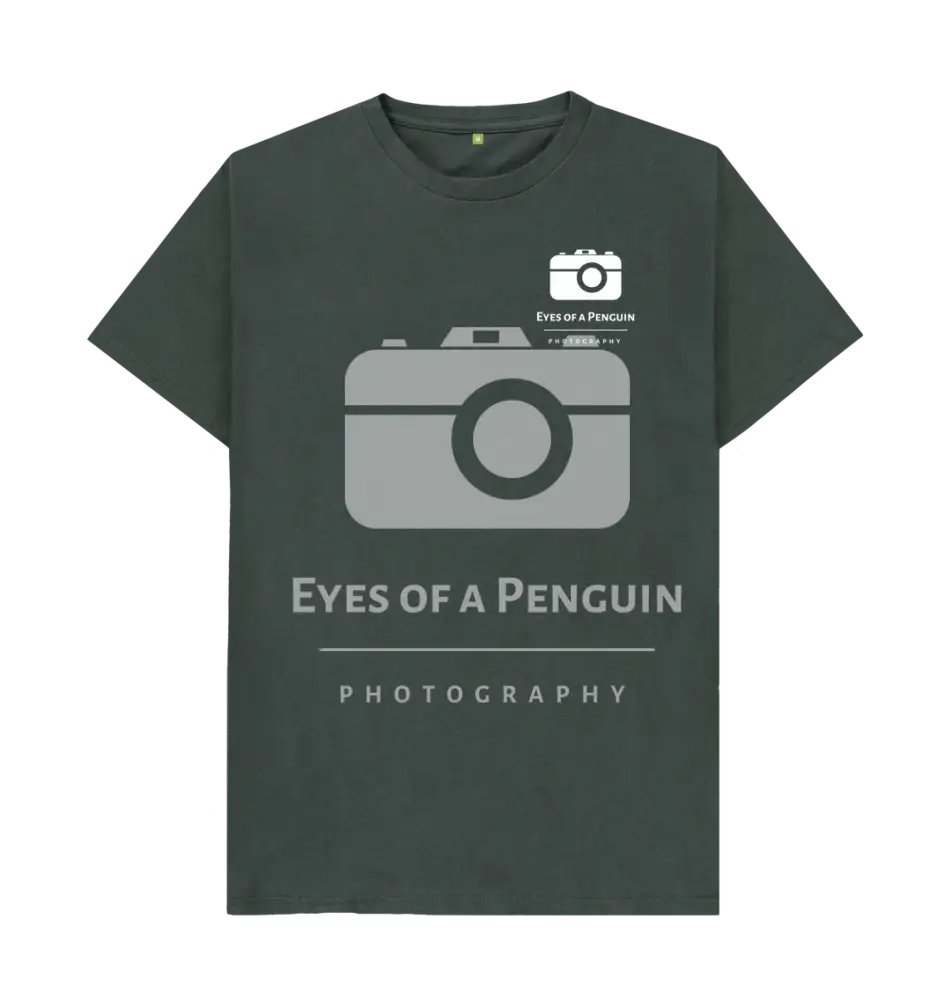 Dark Grey Eyes of a Penguin Crew Shirt