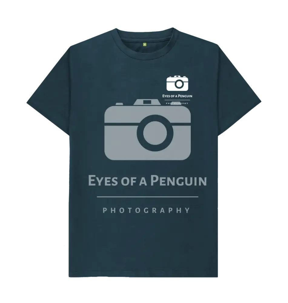 Denim Blue Eyes of a Penguin Crew Shirt