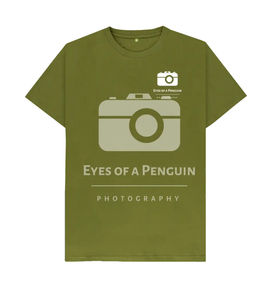 Moss Green Eyes of a Penguin Crew Shirt