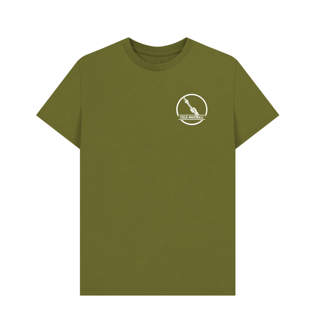 Moss Green Field Marshall - Logo and advert