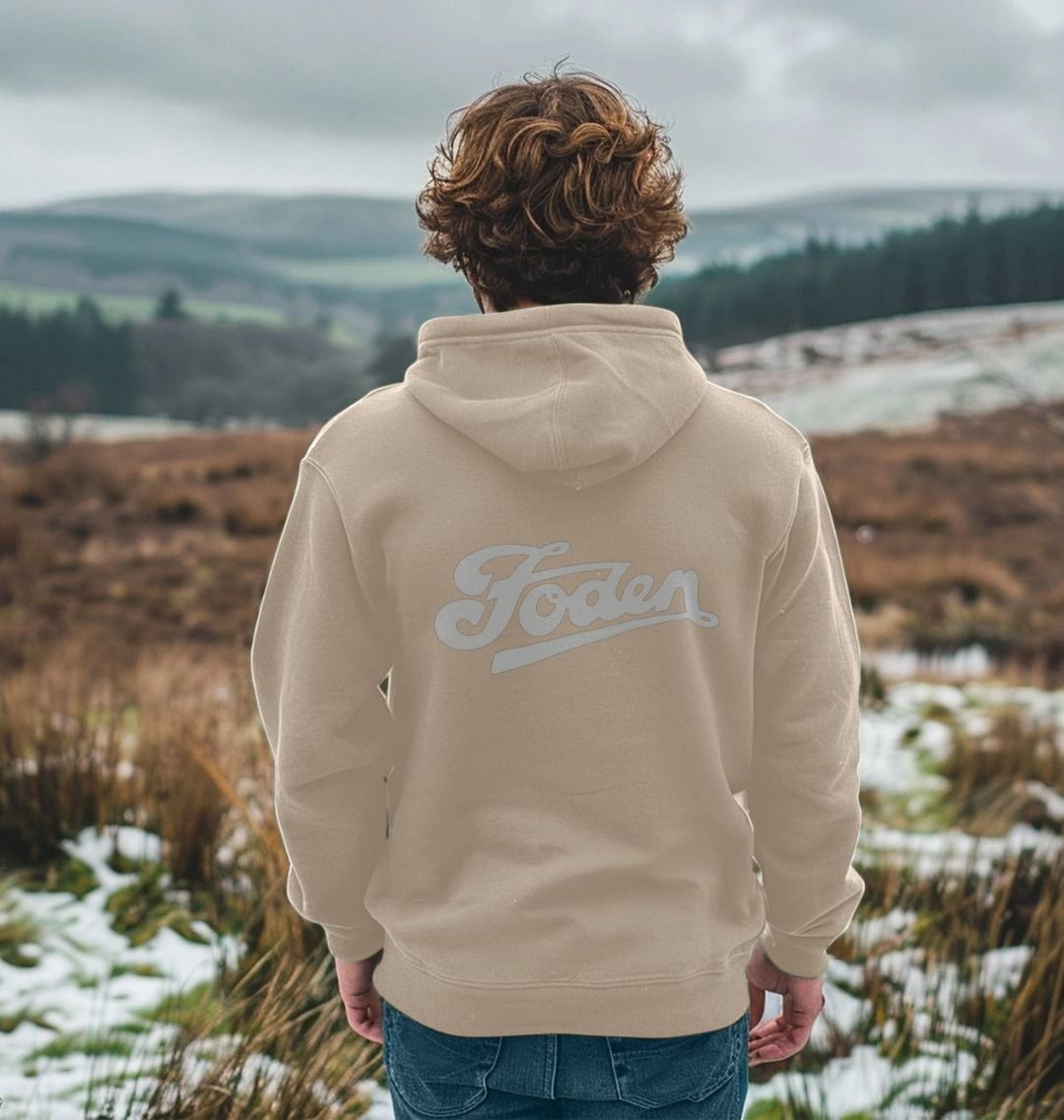 Foden Script Hoodie - Front and Rear