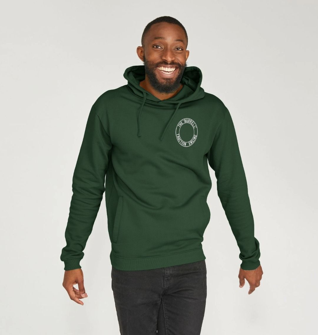 Burrell "Traction Engine" Ring Hoodie - Front and Rear