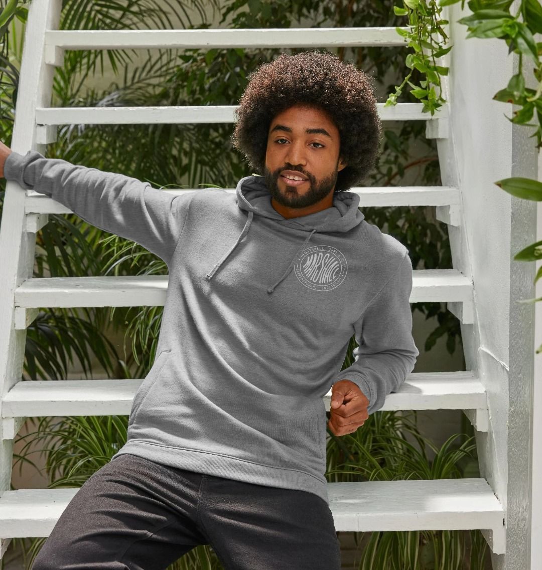 Marshall Round Hoodie - Front and Rear