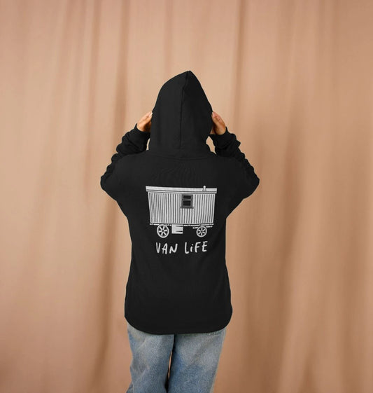 Living Van Life Hoodie - Front and Rear