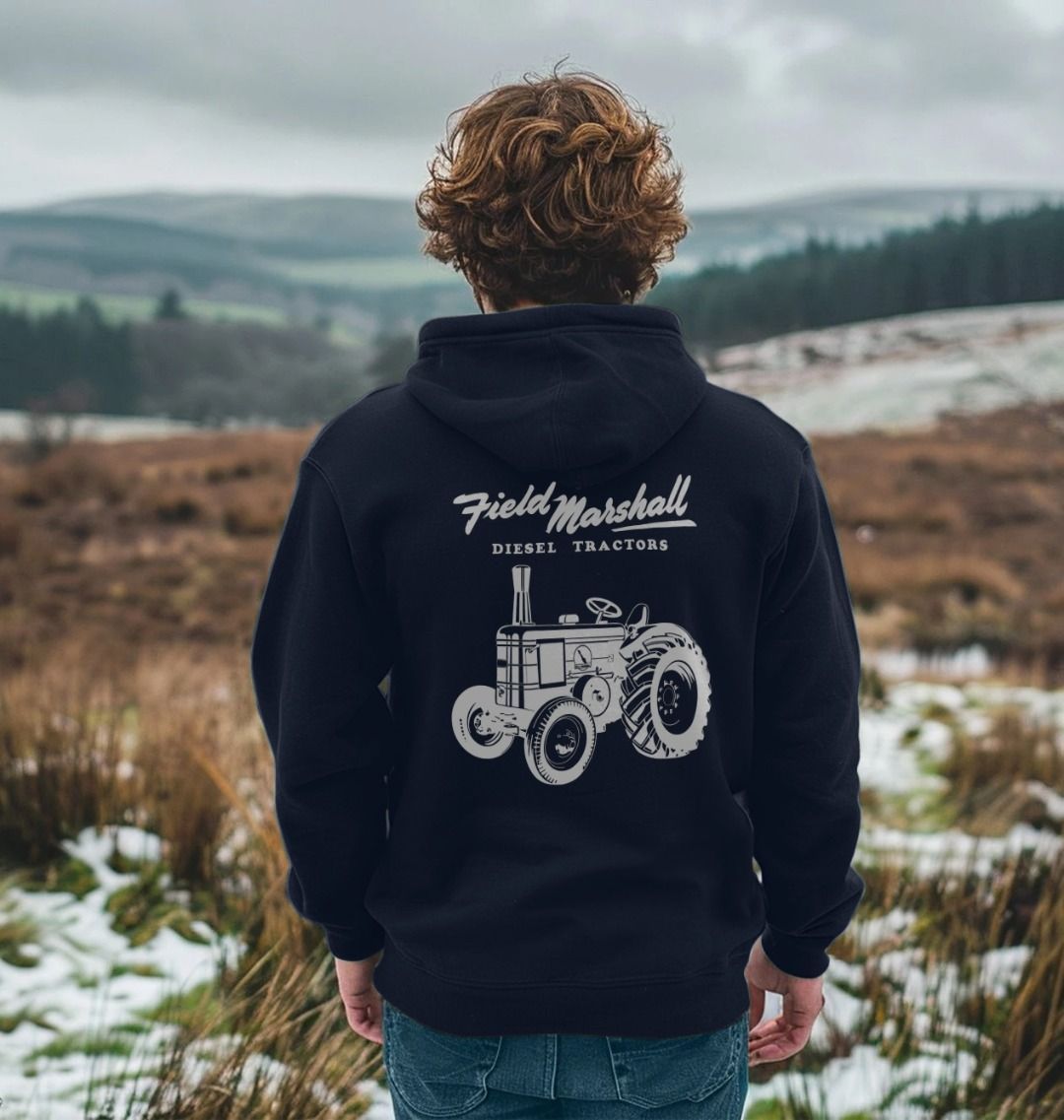 Field Marshall Hoodie - Logo and Advert