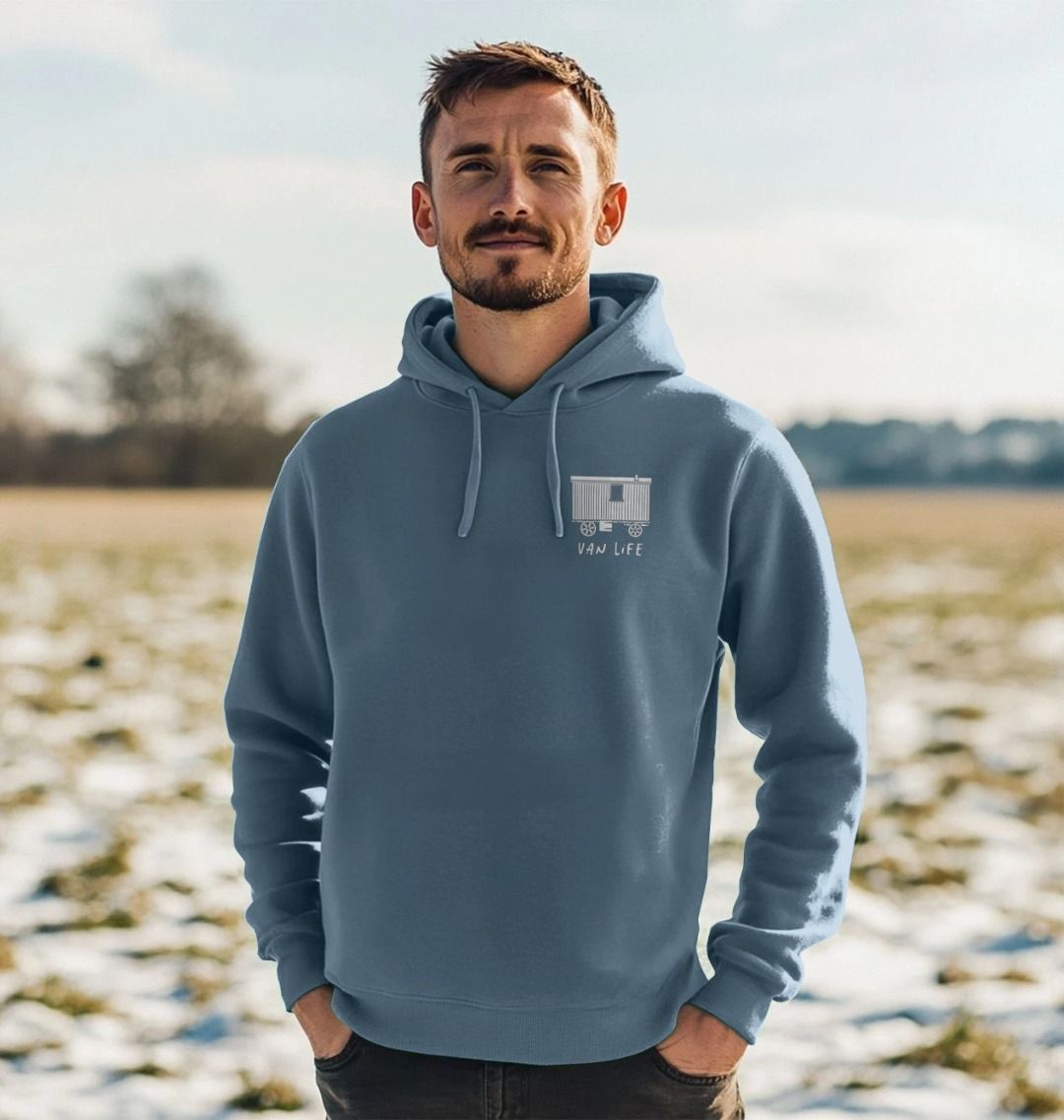 Living Van Life Hoodie - Front and Rear
