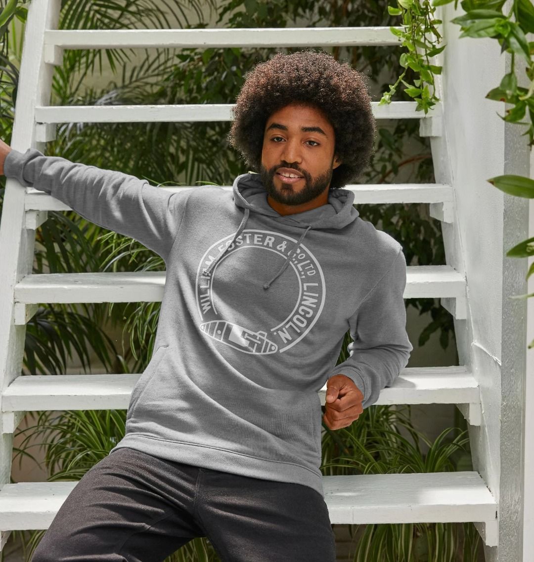 Foster Tank Ring Hoodie - Large Logo
