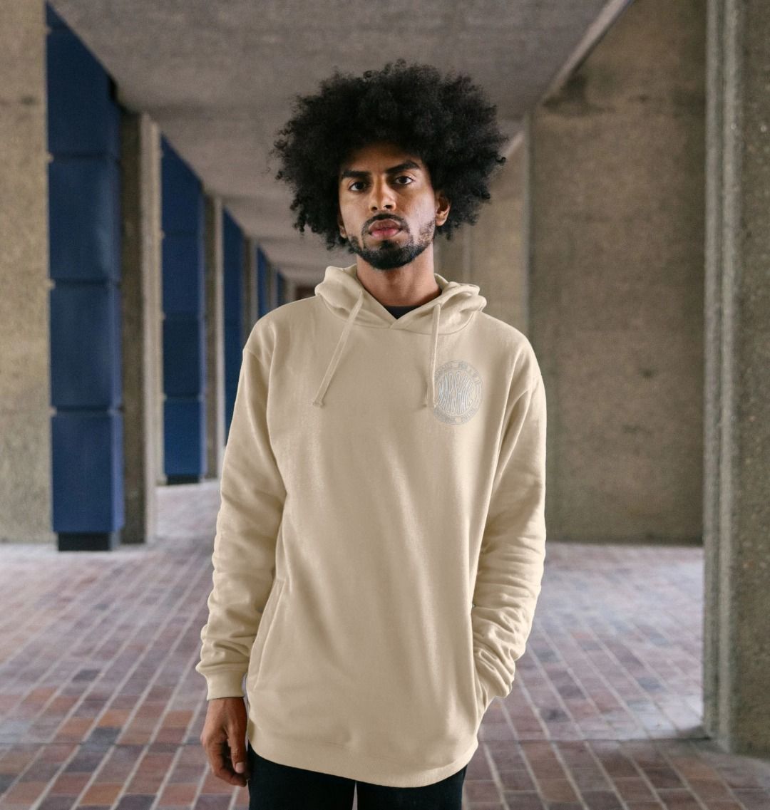 Marshall Round Hoodie - Front and Rear